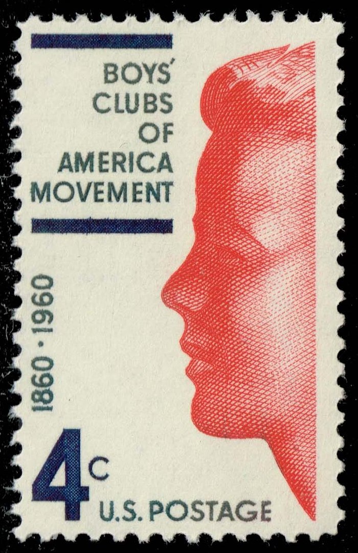 US #1163 Boys' Clubs of America; MNH - Click Image to Close