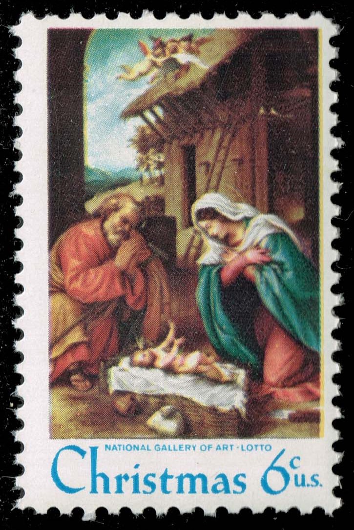 US #1414d Nativity; MNH