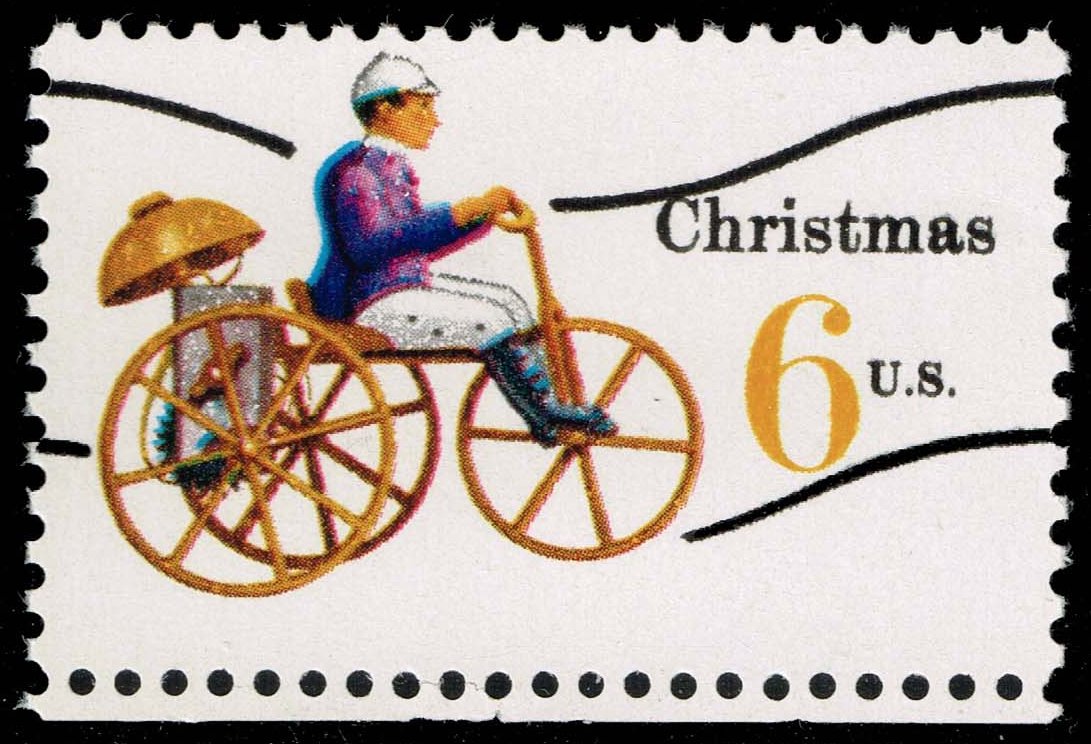 US #1417a Mechanical Tricycle - Precanceled; MNH - Click Image to Close