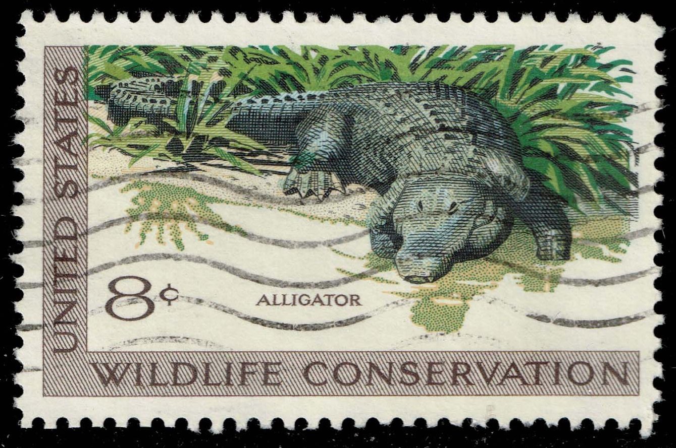 US #1428 Alligator; Used - Click Image to Close