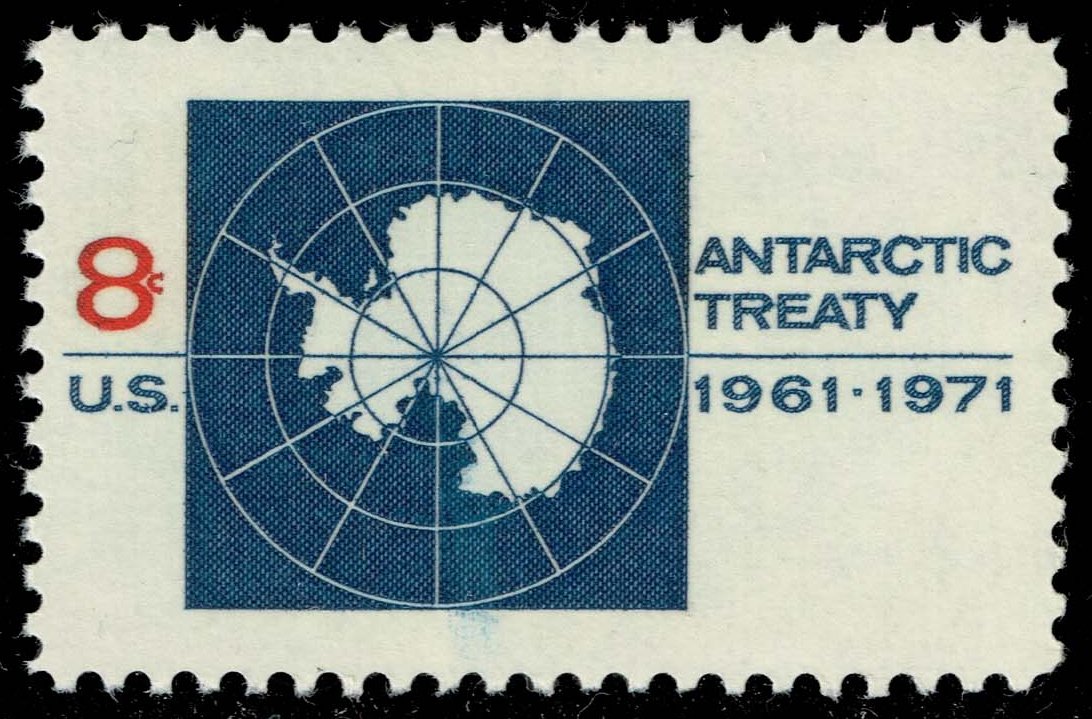 US #1431 Map of Antarctica; MNH - Click Image to Close
