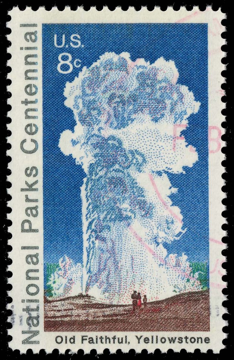 US #1453 Old Faithful - Yellowstone; Used US #1453 Old Faithful - Yellowstone; Used