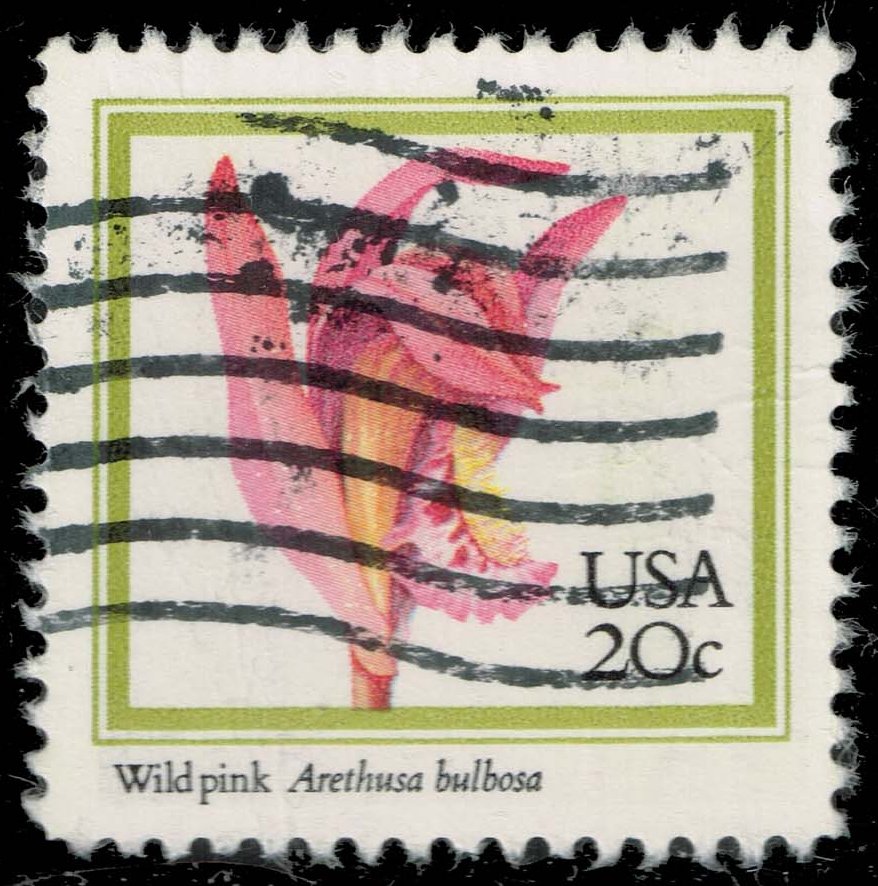 US #2076 Wild Pink Orchid; Used