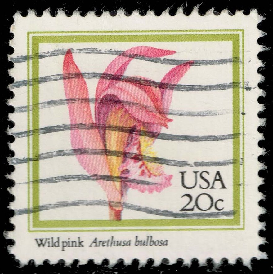 US #2076 Wild Pink Orchid; Used