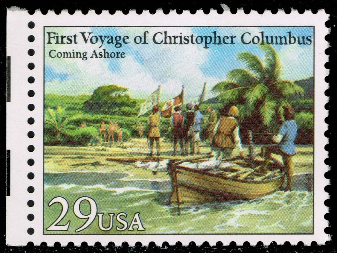 US #2623 Columbus Coming Ashore; MNH