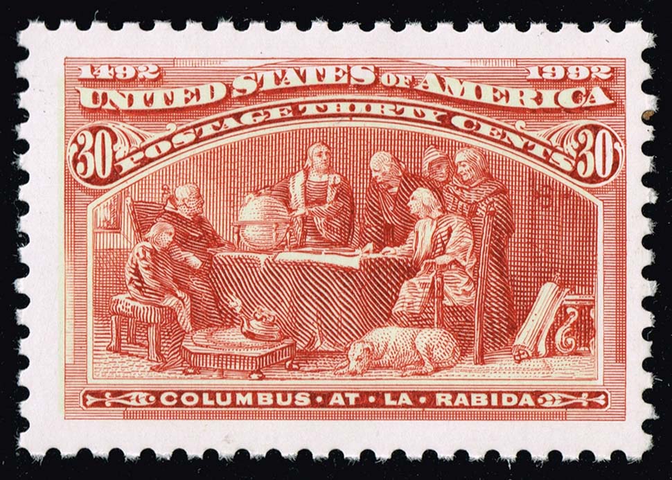 US #2626b Columbus at La Rabida; MNH