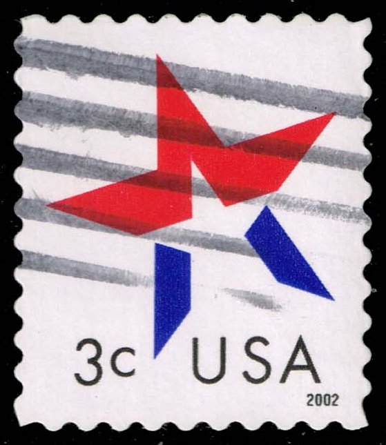 US #3614 Star; Used