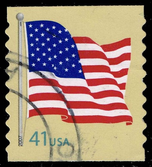 US #4186 Flag; Used
