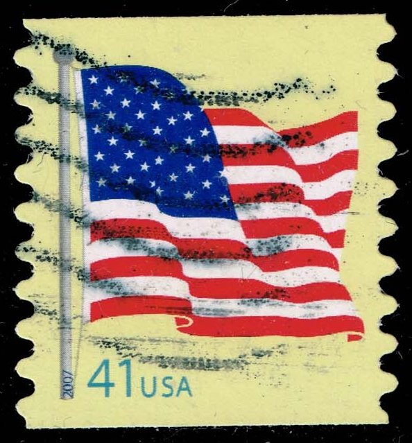US #4188 Flag; Used