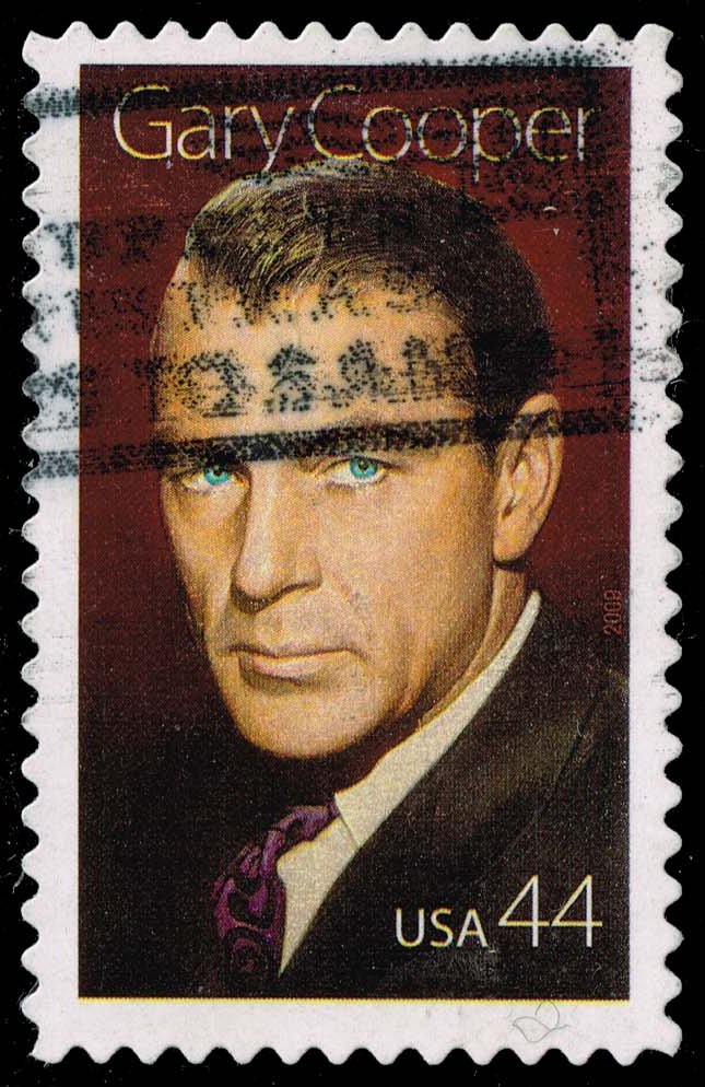 US #4421 Gary Cooper; Used