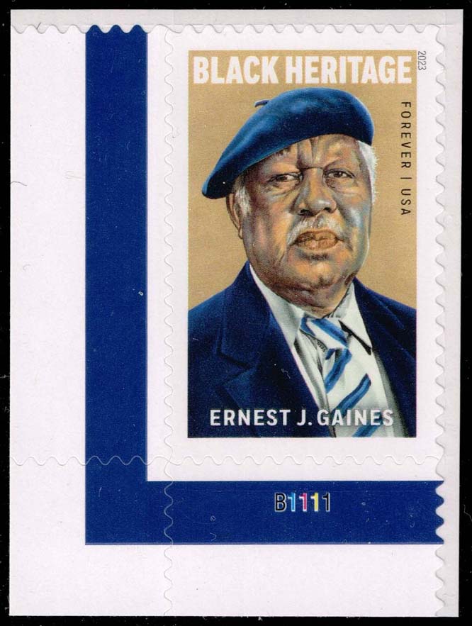 US #5753 Ernest J. Gaines P# Single; MNH - Click Image to Close
