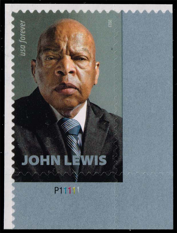 US #5801 John Lewis P# Single; MNH