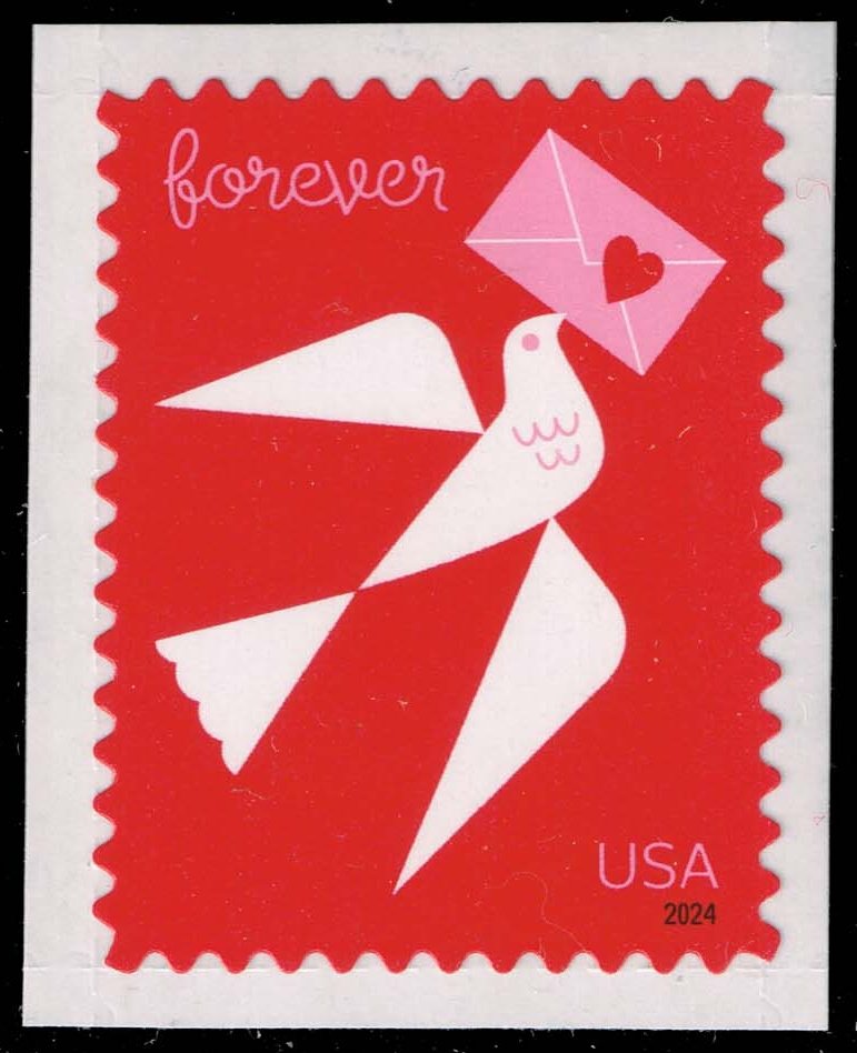 US #5826 Bird Carrying Envelope; MNH - Click Image to Close