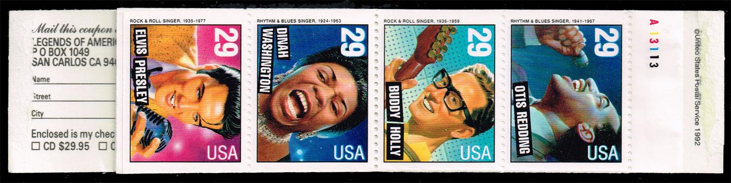 US #BK204 (2731-2737) Booklet Pane of 20; MNH - Click Image to Close