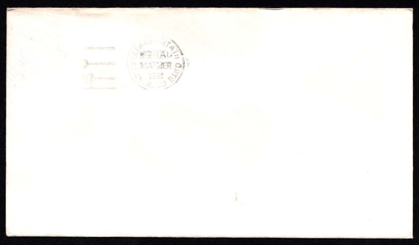 US #1035 - Operation Deep Freeze Non-cacheted Cover