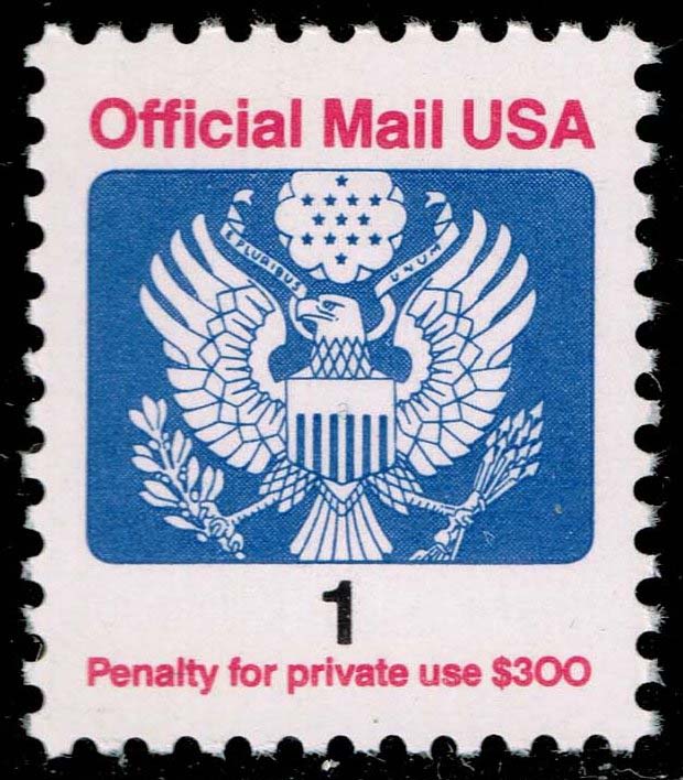 US #O143 Official Mail; MNH