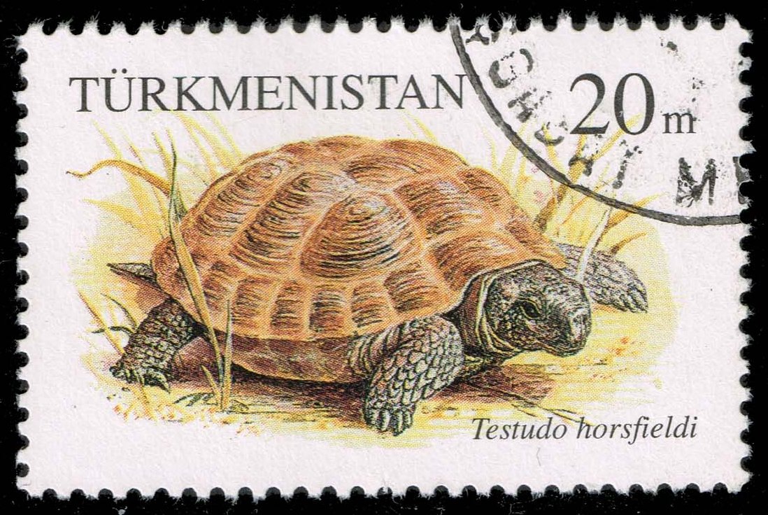 Turkmenistan **U-Pick** Stamp Stop Box #161 Item 03