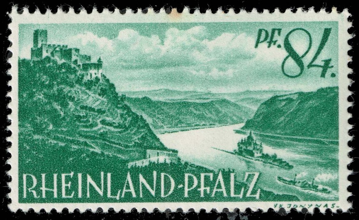 Rheinland-Pfalz **U-Pick** Stamp Stop Box #161 Item 35