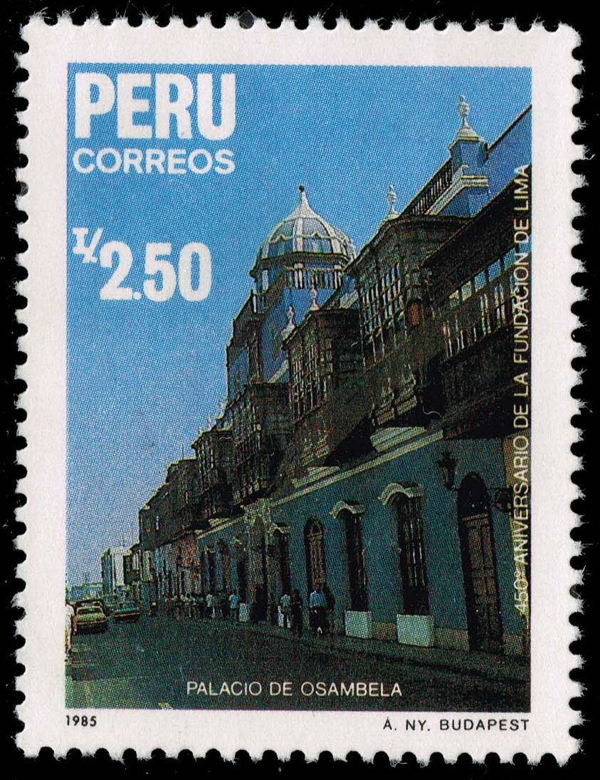 Peru **U-Pick** Stamp Stop Box #161 Item 55