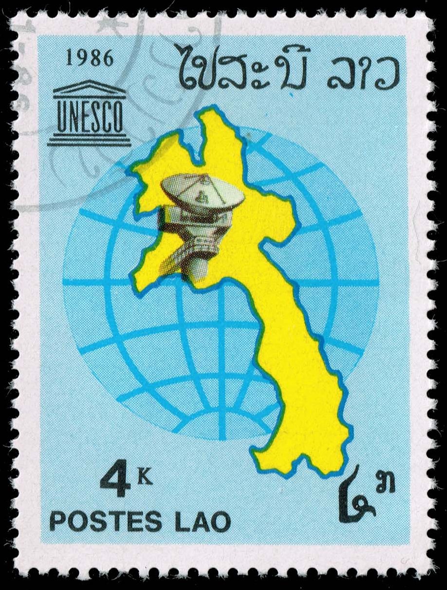 Laos **U-Pick** Stamp Stop Box #161 Item 56