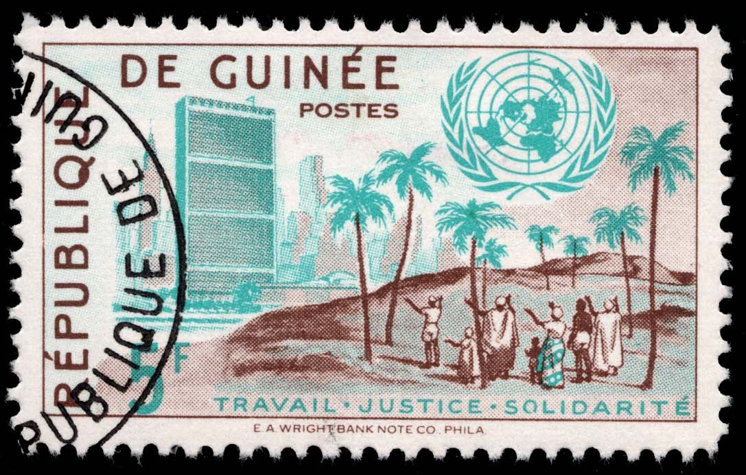 Guinea **U-Pick** Stamp Stop Box #164 Item 06