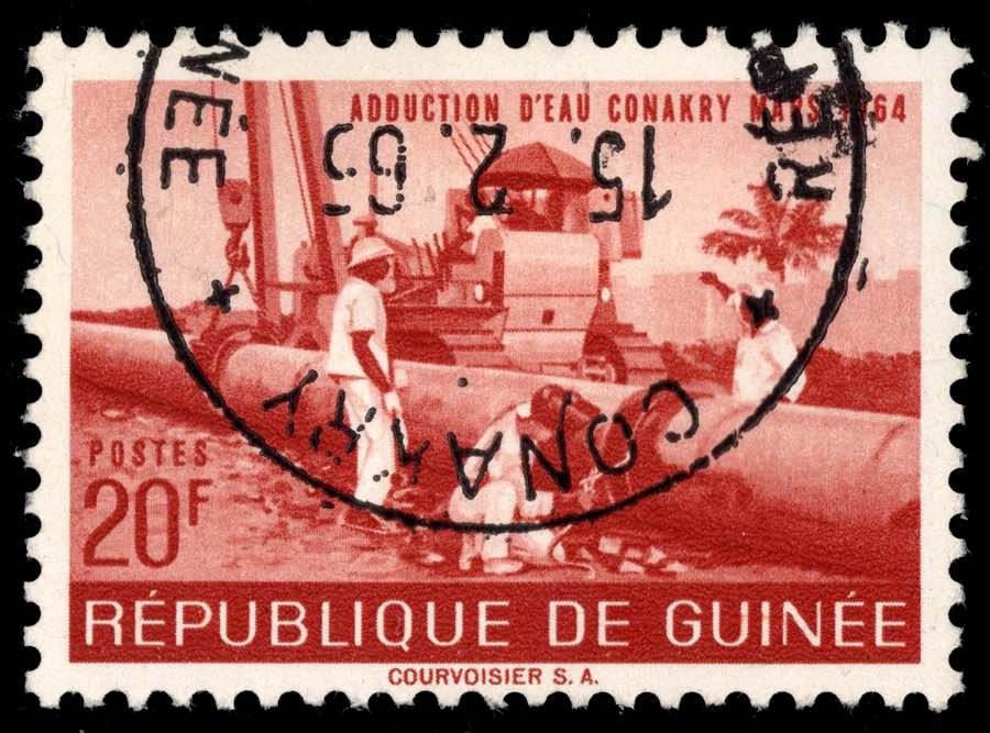 Guinea **U-Pick** Stamp Stop Box #164 Item 19