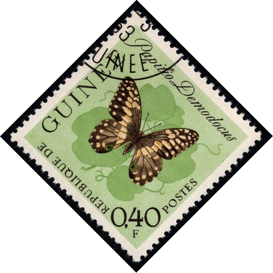 Guinea **U-Pick** Stamp Stop Box #164 Item 28