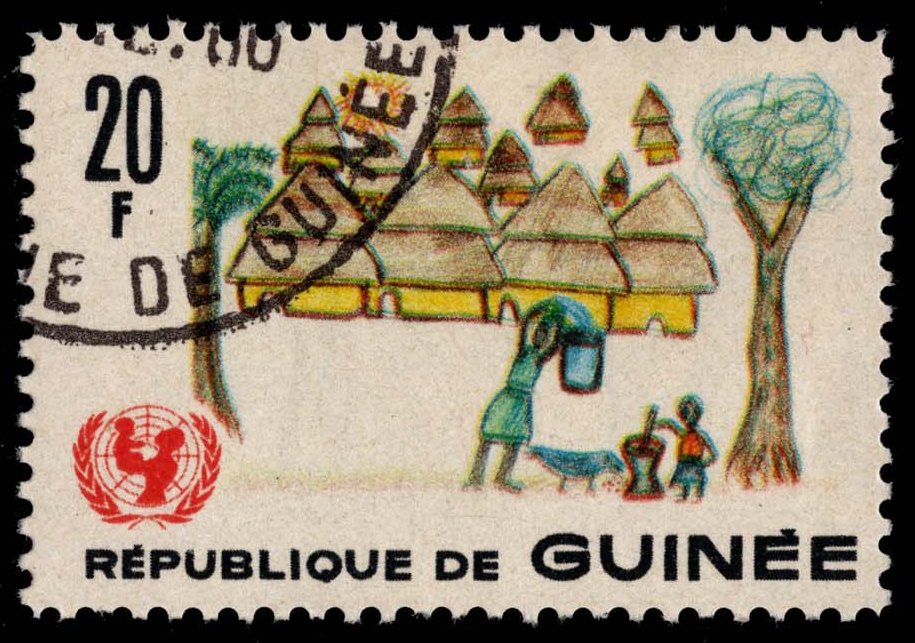 Guinea **U-Pick** Stamp Stop Box #164 Item 49