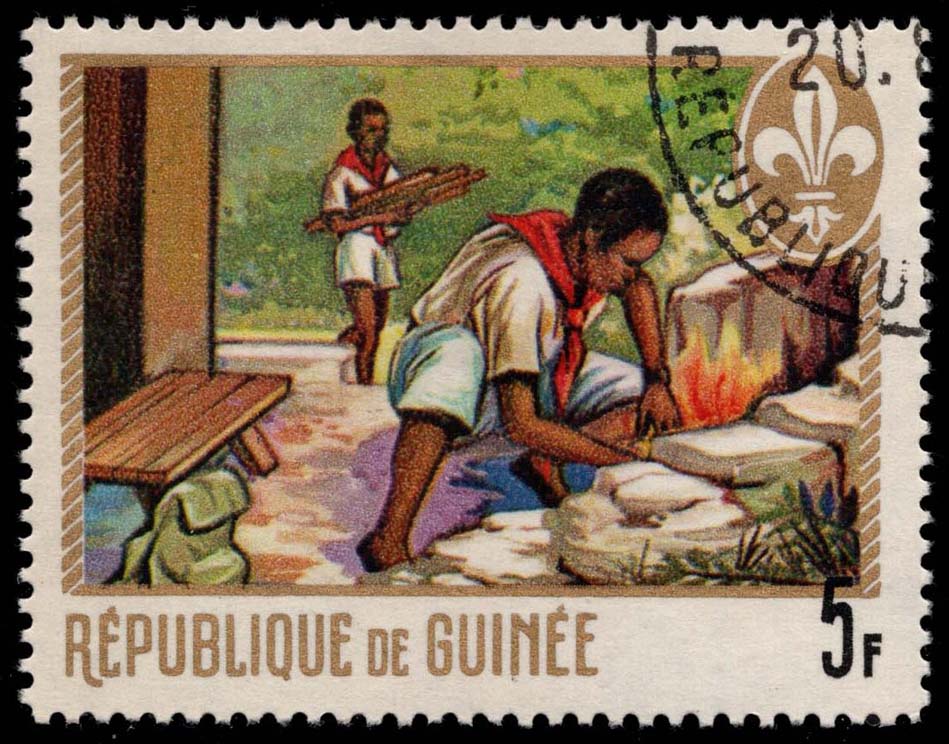 Guinea **U-Pick** Stamp Stop Box #164 Item 60