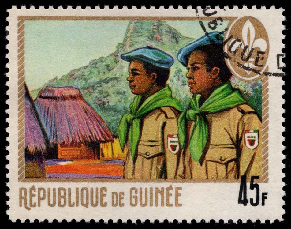 Guinea **U-Pick** Stamp Stop Box #164 Item 64