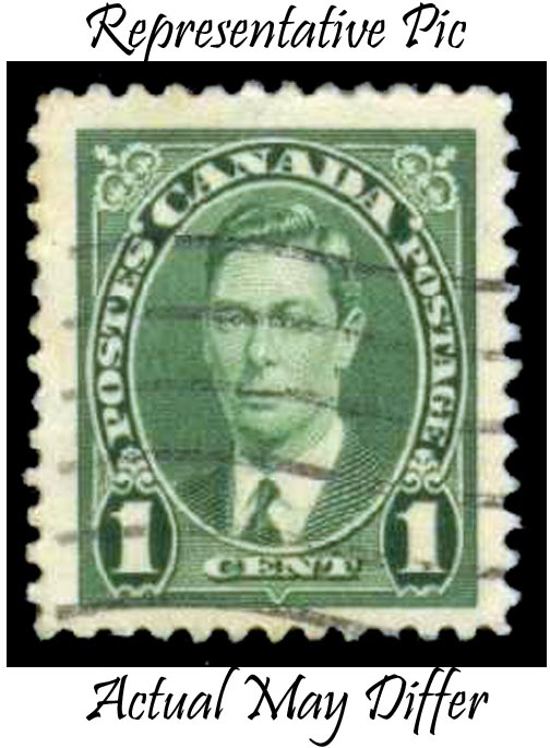 Canada #231 King George VI; Used at Wholesale