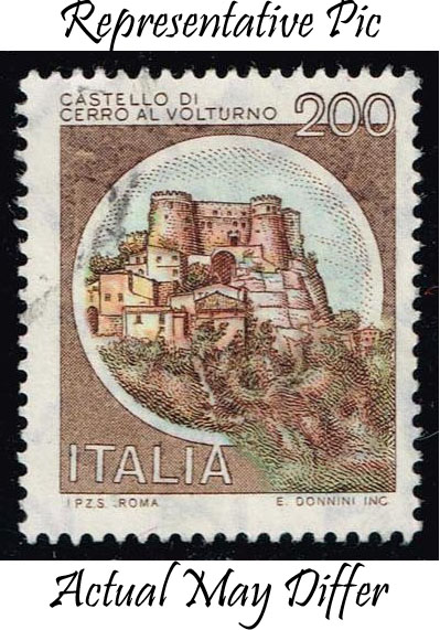 Italy #1420 Cerro al Volturno Castle; Used at Wholesale