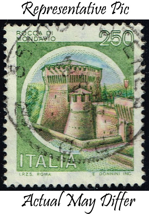 Italy #1421 Cerro al Volturno Castle; Used at Wholesale