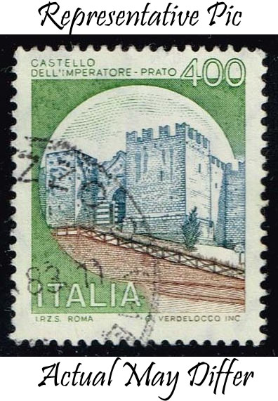 Italy #1424 Imperatore-Prato Castle; Used at Wholesale