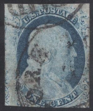 US #7 Benjamin Franklin; Used