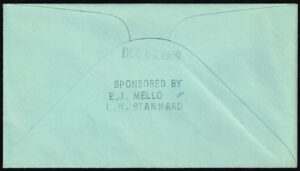 FDR Third Inauguration USS Potomac EJ Mello Cachet Cover